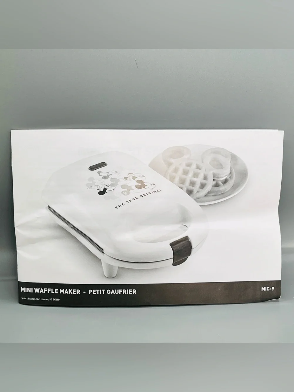 Disney Mickey Mouse 90th Anniversary Mini Belgian Waffle Maker
